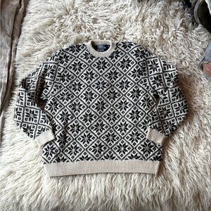 Vintage Polo Ralph Lauren Hand Knit Sweater